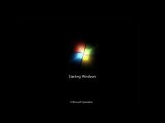 Opstart animatie van Windows 7